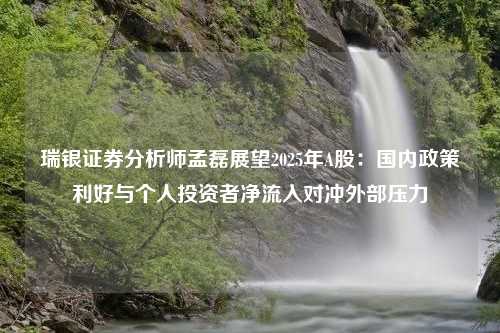 瑞银证券分析师孟磊展望2025年A股：国内政策利好与个人投资者净流入对冲外部压力