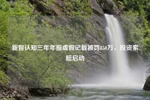 新智认知三年年报虚假记载被罚850万，投资索赔启动